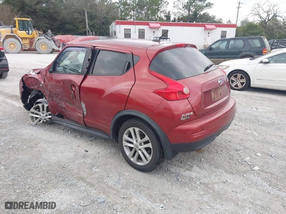 2013 Nissan Juke S with VIN JN8AF5MR6DT221605, listed as a IAAI auction lot 41564352 with 1 mi miles. Bid and sale history available at carsss.com. Image 3.