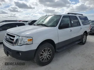 2014 Ford Expedition EL SSV with VIN 1FMJK1F56EEF11001, listed as a Copart auction lot 77039264 with Not Provided miles and Salvage Title. Bid and sale history available at carsss.com. Image 1.