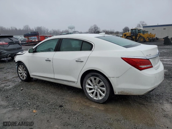 2015 Buick LaCrosse Leather with VIN 1G4GB5G39FF305214, listed as a Copart auction lot 85245574 with 103,668 mi miles and Salvage Title. Bid and sale history available at carsss.com. Image 2.