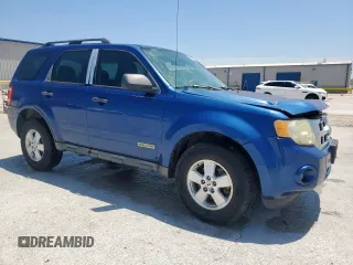 2008 Ford Escape XLS with VIN 1FMCU02Z88KA13443, listed as a Copart auction lot 61202005 with 226,678 mi miles and Salvage title. Bid and sale history available at DreamBid. Image 4.