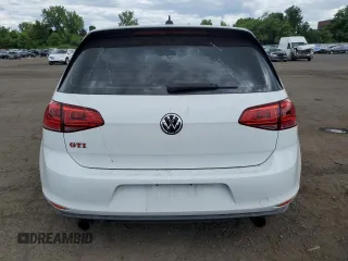 2017 Volkswagen Golf GTI S with VIN 3VW447AU2HM006775, listed as a Copart auction lot 58157214 with 48,713 mi miles and Salvage Title. Bid and sale history available at carsss.com. Image 6.