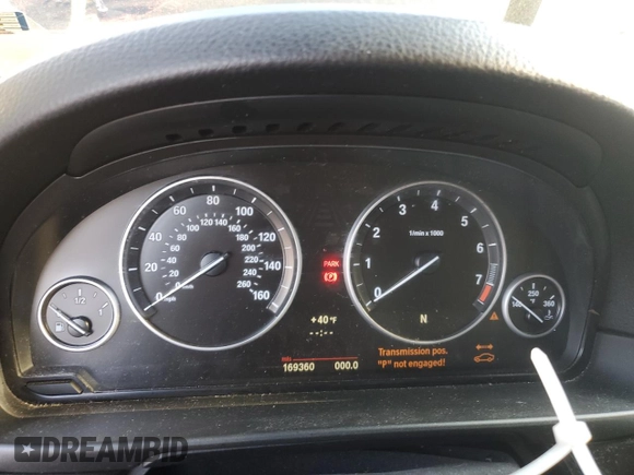 2012 BMW 5 Series 528i xDrive with VIN WBAXH5C54CDW02616, listed as a Copart auction lot 49104255 with 169,360 mi miles and Clean title. Bid and sale history available at DreamBid. Image 9.
