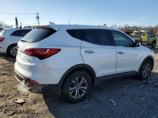 2013 Hyundai Santa Fe Premium with VIN 5XYZUDLB4DG094271, listed as a Copart auction lot 45633815 with 122,616 mi miles and Salvage Title. Bid and sale history available at carsss.com. Image 3.