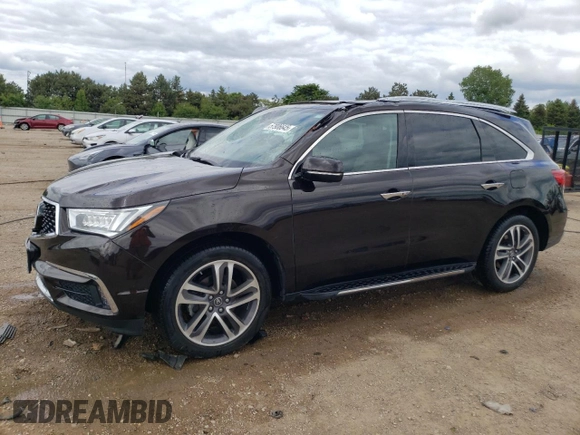 2018 Acura MDX Advance с VIN 5J8YD4H94JL000943, выставлен на аукционе Copart как лот 57906645 с пробегом 80 251 миль миль и Списание • Salvage title. История ставок и продаж доступна на DreamBid. Изображение 1.