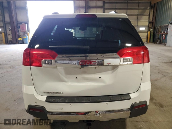 2012 GMC Terrain SLT-2 with VIN 2GKALWEK6C6134729, listed as a Copart auction lot 51848035 with 123,171 mi miles and Salvage title. Bid and sale history available at DreamBid. Image 6.