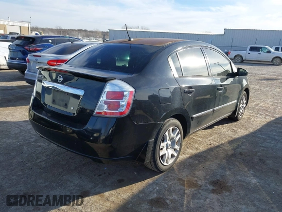 2012 Nissan Sentra S with VIN 3N1AB6AP6CL670580, listed as a IAAI auction lot 41436631 with 156,178 mi miles and . Bid and sale history available at DreamBid. Image 4.