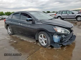 2017 Nissan Sentra S with VIN 3N1AB7AP4HY361416, listed as a Copart auction lot 54874445 with 91,868 mi miles and Salvage Title. Bid and sale history available at DreamBid. Image 4.