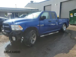 2018 Ram 1500 Express with VIN 1C6RR7FT1JS261304, listed as a Copart auction lot 60423875 with Not provided miles and Salvage title. Bid and sale history available at DreamBid. Image 1.