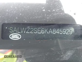 2019 Land Rover Range Rover Sport SVR with VIN SALWZ2SE6KA845929, listed as a IAAI auction lot 41557635 with 77,622 mi miles and . Bid and sale history available at DreamBid. Image 9.