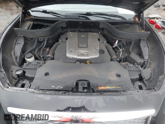 2017 Infiniti QX70 with VIN JN8CS1MW4HM413401, listed as a IAAI auction lot 41948069 with 105,062 mi miles. Bid and sale history available at carsss.com. Image 10.