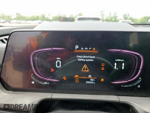 2023 Kia Telluride EX X-Line with VIN 5XYP3DGC6PG360956, listed as a Copart auction lot 62949115 with 28,900 mi miles and Salvage title. Bid and sale history available at DreamBid. Image 9.