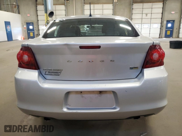 2012 Dodge Avenger SE with VIN 1C3CDZAG0CN258936, listed as a Copart auction lot 52206045 with 157,154 mi miles and Salvage Title. Bid and sale history available at DreamBid. Image 6.