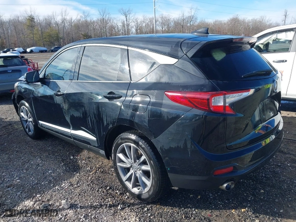 2019 Acura RDX w/Technology Pkg with VIN 5J8TC2H52KL010287, listed as a IAAI auction lot 41621364 with 82,935 mi miles. Bid and sale history available at carsss.com. Image 3.