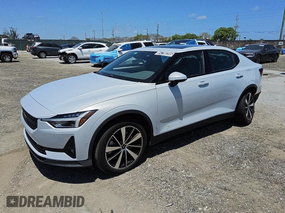2021 Polestar 2 Launch Edition with VIN LPSED3KA4ML017477, listed as a Copart auction lot 54700395 with Not Provided miles and Clean Title. Bid and sale history available at DreamBid. Image 1.