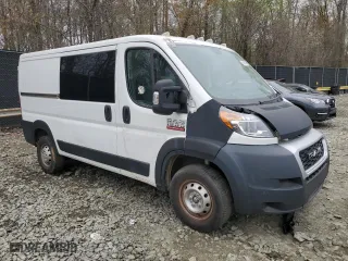 2020 Ram ProMaster Cargo Van with VIN 3C6TRVAG1LE138872, listed as a Copart auction lot 51498045 with 70,538 mi miles and Salvage Title. Bid and sale history available at carsss.com. Image 4.