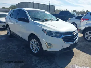 2018 Chevrolet Equinox LS with VIN 2GNAXHEV7J6293821, listed as a IAAI auction lot 41475150 with 80,785 mi miles and . Bid and sale history available at DreamBid. Image 1.