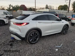 2024 Infiniti QX55 Luxe with VIN 3PCAJ5JR7RF113714, listed as a Copart auction lot 79325634 with 3,147 mi miles and Salvage Title. Bid and sale history available at DreamBid. Image 3.