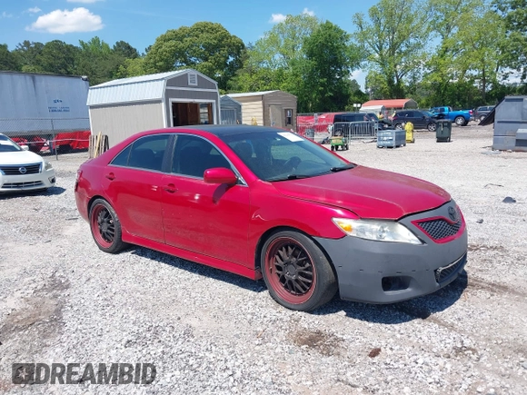 2010 Toyota Camry with VIN 4T1BF3EK1AU520667, listed as a IAAI auction lot 42209539 with 202,204 mi miles and . Bid and sale history available at DreamBid. Image 1.