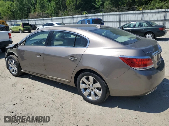 2012 Buick LaCrosse Premium 2 with VIN 1G4GF5E30CF224380, listed as a Copart auction lot 57233305 with 131,163 mi miles and Salvage title. Bid and sale history available at DreamBid. Image 2.
