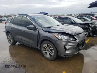 2021 Ford Escape SEL Hybrid with VIN 1FMCU0CZ3MUB25774, listed as a Copart auction lot 37452224 with 98,182 mi miles and . Bid and sale history available at DreamBid. Image 4.
