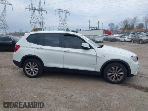 2014 BMW X3 xDrive28i with VIN 5UXWX9C51E0D28246, listed as a IAAI auction lot 41901264 with 177,651 mi miles and . Bid and sale history available at DreamBid. Image 14.