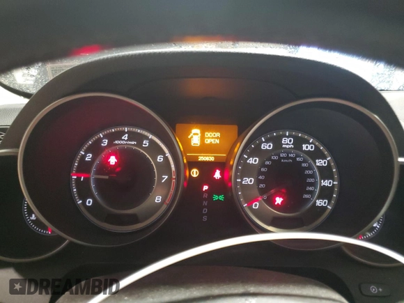 2010 Acura MDX with VIN 2HNYD2H28AH525520, listed as a Copart auction lot 50780235 with 250,830 mi miles and Salvage Title. Bid and sale history available at carsss.com. Image 9.