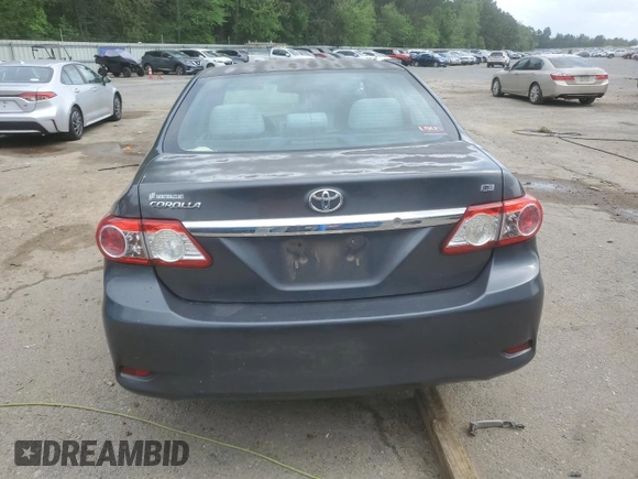 2012 Toyota Corolla L with VIN 2T1BU4EE1CC821238, listed as a Copart auction lot 51998145 with 183,101 mi miles and Salvage Title. Bid and sale history available at carsss.com. Image 6.