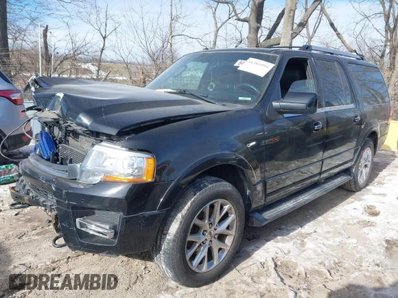 2016 Ford Expedition EL Limited with VIN 1FMJK2AT0GEF22302, listed as a IAAI auction lot 41381094 with 134,871 mi miles. Bid and sale history available at carsss.com. Image 17.