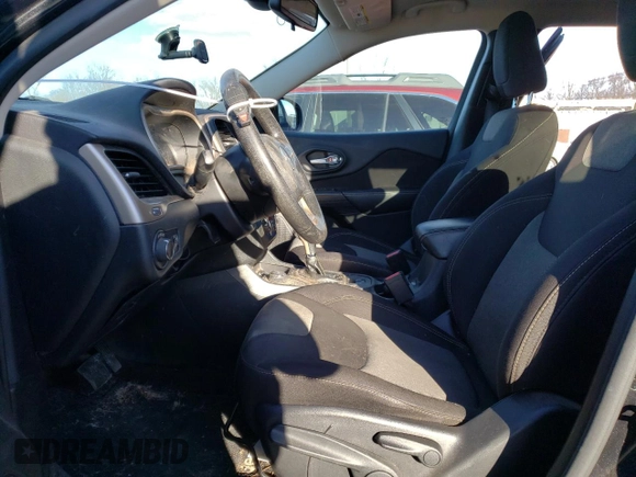 2016 Jeep Cherokee Altitude with VIN 1C4PJMAB9GW199835, listed as a Copart auction lot 87024904 with 128,429 mi miles and Salvage title. Bid and sale history available at DreamBid. Image 7.
