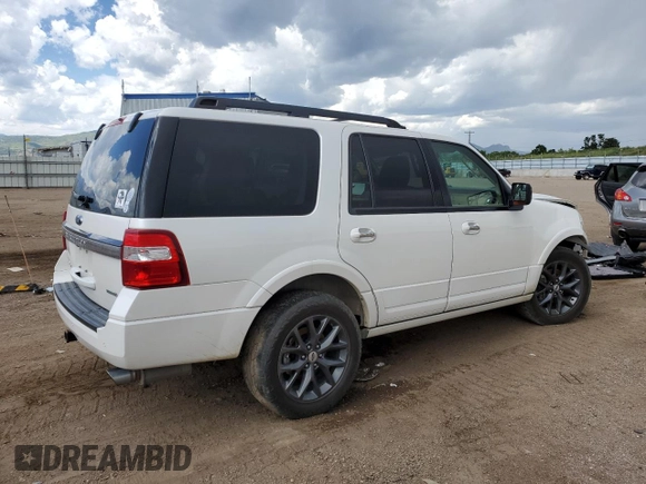 2017 Ford Expedition Limited с VIN 1FMJU2AT8HEA72944, выставлен на аукционе Copart как лот 59773655 с пробегом 75 534 миль миль и Списание • Salvage title. История ставок и продаж доступна на DreamBid. Изображение 3.