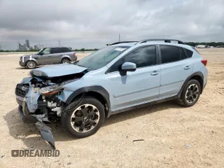 2021 Subaru Crosstrek Premium with VIN JF2GTAEC9MH657824, listed as a Copart auction lot 60676105 with 55,958 mi miles and Salvage title. Bid and sale history available at DreamBid. Image 1.
