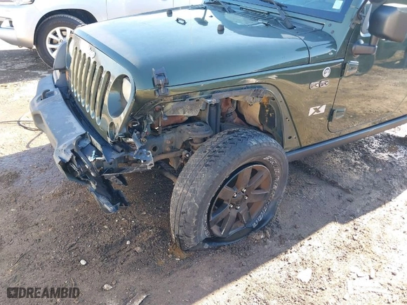 2008 Jeep Wrangler Unlimited X with VIN 1J8GA39118L594626, listed as a IAAI auction lot 41618878 with 166,071 mi miles. Bid and sale history available at carsss.com. Image 6.