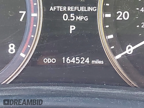 2015 Lexus GS 350 with VIN JTHBE1BL6FA011416, listed as a IAAI auction lot 41832655 with 164,524 mi miles and . Bid and sale history available at DreamBid. Image 7.