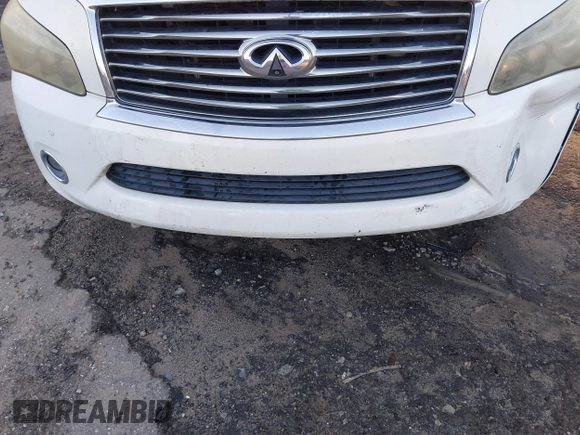 2012 Infiniti QX56 7-passenger with VIN JN8AZ2NF8C9517909, listed as a IAAI auction lot 41982636 with 186,422 mi miles and . Bid and sale history available at DreamBid. Image 6.