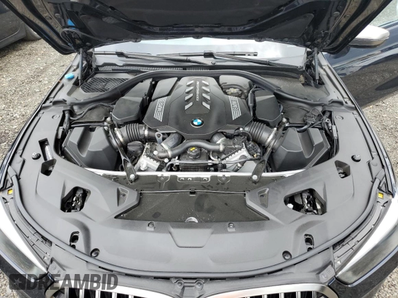 2019 BMW 8 Series M850i xDrive with VIN WBABC4C5XKBU95875, listed as a Copart auction lot 61893343 with 17,250 mi miles. Bid and sale history available at carsss.com. Image 11.