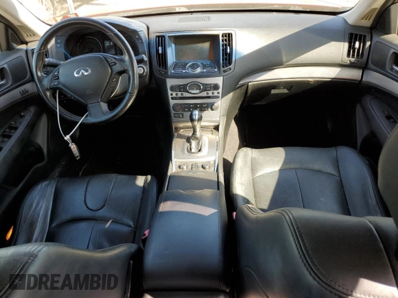 2013 Infiniti G37 x with VIN JN1CV6AR7DM351231, listed as a Copart auction lot 54956005 with 181,784 mi miles and Salvage Title. Bid and sale history available at carsss.com. Image 9.