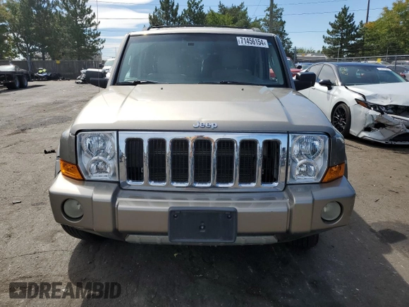 2006 Jeep Commander Limited with VIN 1J8HG58236C139928, listed as a Copart auction lot 71456154 with 197,697 mi miles and Salvage Title. Bid and sale history available at carsss.com. Image 5.