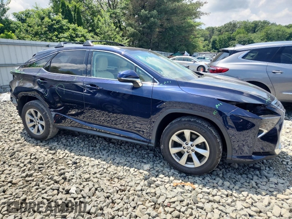 2019 Lexus RX 350 with VIN 2T2BZMCA6KC196668, listed as a Copart auction lot 64457165 with 43,215 mi miles and Salvage title. Bid and sale history available at DreamBid. Image 4.