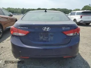 2013 Hyundai Elantra GLS with VIN 5NPDH4AE5DH444849, listed as a Copart auction lot 63580045 with 45,755 mi miles and Salvage title. Bid and sale history available at DreamBid. Image 6.