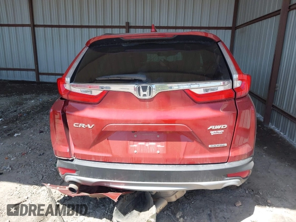 2018 Honda CR-V Touring with VIN 2HKRW2H92JH659660, listed as a IAAI auction lot 42266819 with 11 mi miles and . Bid and sale history available at DreamBid. Image 16.