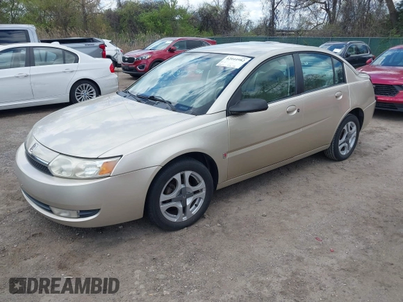2003 Saturn ION with VIN 1G8AL52F73Z198919, listed as a IAAI auction lot 42044982 with 78,077 mi miles. Bid and sale history available at carsss.com. Image 2.