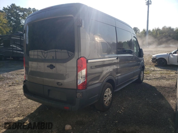 2015 Ford Transit with VIN 1FTNE1CM9FKA51425, listed as a Copart auction lot 70039184 with 146,782 mi miles and Salvage Title. Bid and sale history available at DreamBid. Image 3.