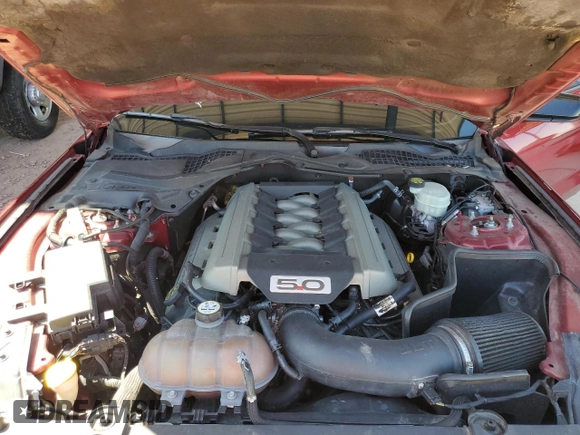 2016 Ford Mustang GT with VIN 1FA6P8CF1G5323500, listed as a Copart auction lot 62330735 with 105,273 mi miles and Salvage title. Bid and sale history available at DreamBid. Image 11.