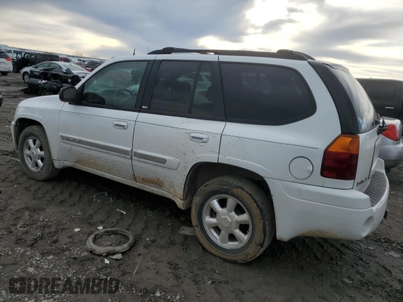 2004 GMC Envoy SLT z VIN 1GKDT13S242171925, wystawiony jako Copart lot #46262535 z przebiegiem 200 396 mil mil oraz Szkoda całkowita • Salvage title. Historia ofert i sprzedaży dostępna na DreamBid. Obrazek 2.
