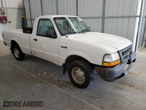 1998 Ford Ranger XL with VIN 1FTYR10U8WUB87359, listed as a Copart auction lot 60277695 with 117,804 mi miles and Salvage title. Bid and sale history available at DreamBid. Image 4.