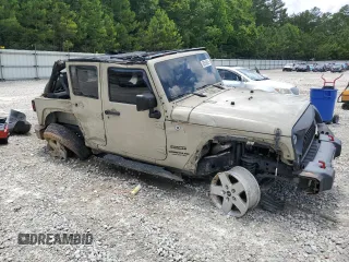 2017 Jeep Wrangler Unlimited Sport with VIN 1C4BJWDG3HL570469, listed as a Copart auction lot 60598025 with 83,261 mi miles and Salvage title. Bid and sale history available at DreamBid. Image 4.