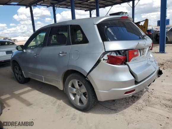 2007 Acura RDX Tech Pkg with VIN 5J8TB18567A007828, listed as a Copart auction lot 70333124 with 252,252 mi miles and Salvage Title. Bid and sale history available at carsss.com. Image 2.