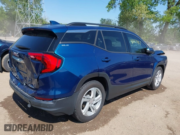 2020 GMC Terrain SLE z VIN 3GKALMEV8LL177169, wystawiony jako IAAI lot #42217487 z przebiegiem 75 303 mil mil oraz . Historia ofert i sprzedaży dostępna na DreamBid. Obrazek 4.