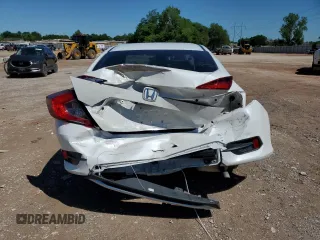 2020 Honda Civic LX z VIN 19XFC2F6XLE027341, wystawiony jako Copart lot #51905915 z przebiegiem 28 600 mil mil oraz Szkoda całkowita • Salvage title. Historia ofert i sprzedaży dostępna na DreamBid. Obrazek 6.