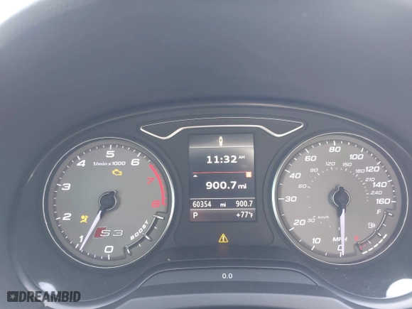 2015 Audi A3 2.0T Premium with VIN WAUBFGFF8F1127543, listed as a IAAI auction lot 40676171 with 60,354 mi miles. Bid and sale history available at carsss.com. Image 15.